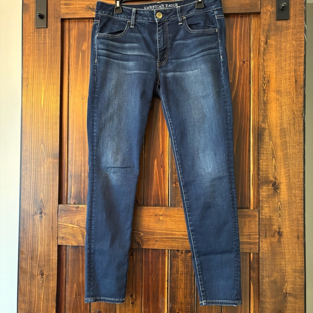American Eagle Outfitters Dark Blue Women Jeggings